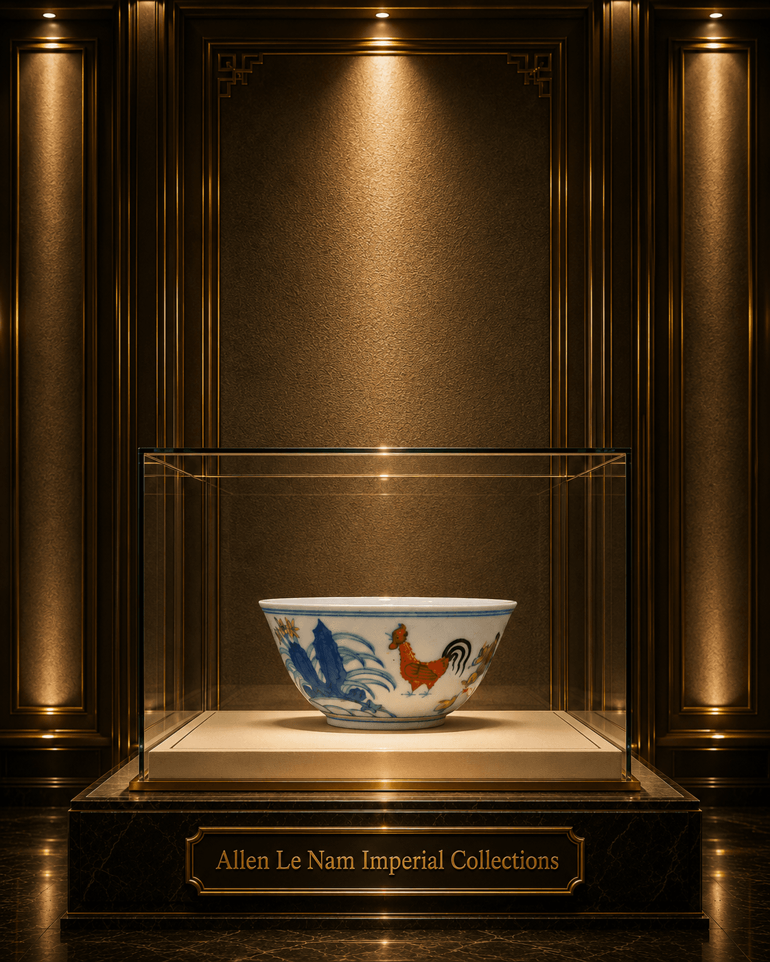 Ming Dynasty Chenghua Doucai Chicken Cup